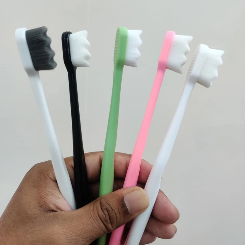 Ultra Soft Nano Toothbrush (2 Pcs)